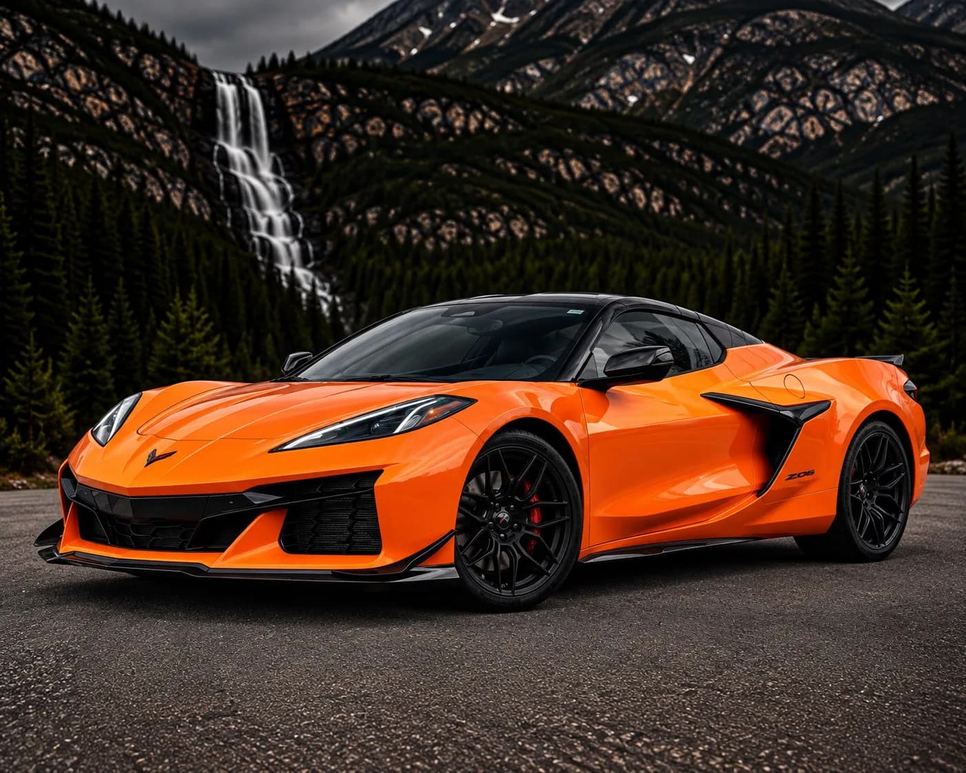 2025 Chevrolet Corvette in Orange
